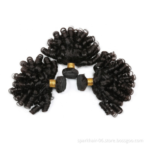 10a Virgin Human Hair Bundles, Cuticle Aligned Hair,  Afro Bouncy Kinky Curly Brazilian Hair wig
